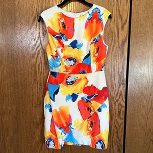 Floral cocktail dress